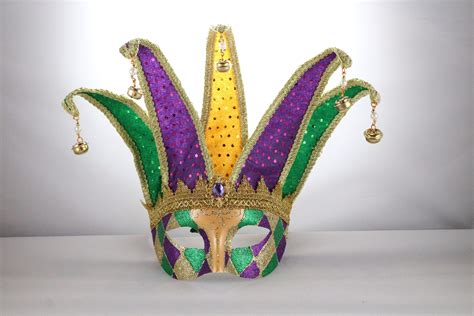 Mardi Gras Jester w/ Bells – Maskarade on Royal – New Orleans Best Mask ...