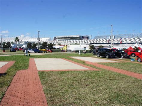 Geico Campground at Daytona Speedway Infield in Daytona Beach Florida FL | Campground Views