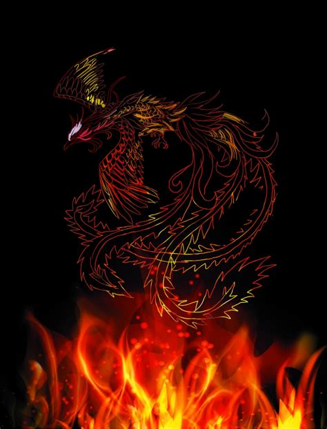 Phoenix Wallpaper Blue Fire | Bejo Wallpapers