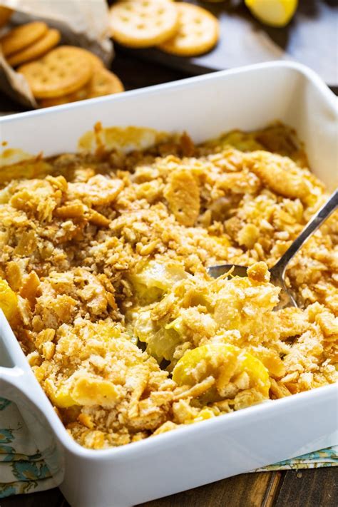 Yellow Squash Casserole - Spicy Southern Kitchen