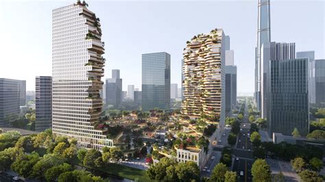 MVRDV Wins Competition to Design Nature-Inspired Oasis Towers in ...