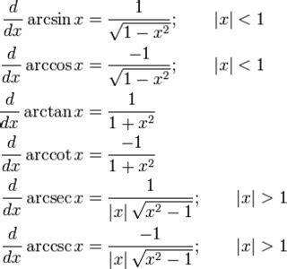 什么的导数是arccotX？什么的导数是arctanX？_百度知道