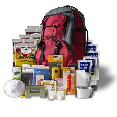 5 Day Survival Back Pack Survival First Aid Kit, Emergency Survival Kit ...