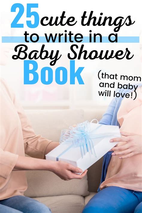 What to Write in a Baby Shower Book? 100+ Heartfelt Inscriptions That ...