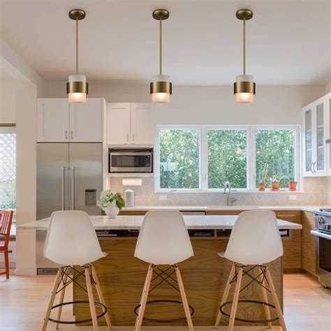 Modern Adjustable Pendant Light Fixtures Over Kitchen Island Lighting ...