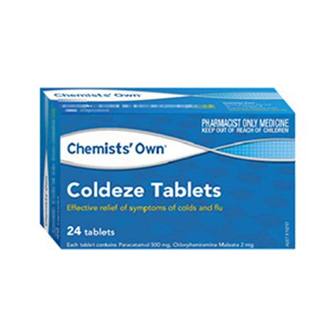 Coldeze 24 Tablets | WholeLife