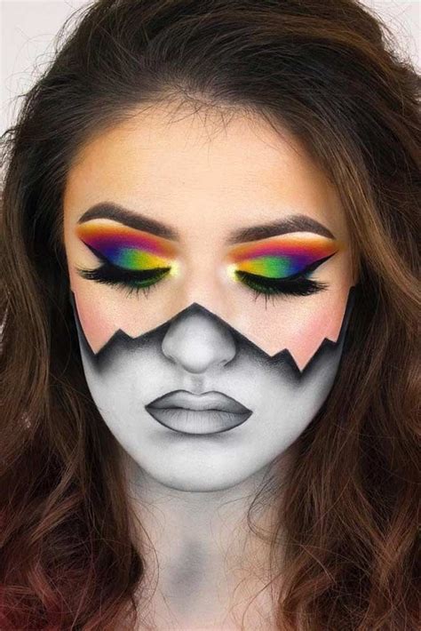 30+ Newest Halloween Makeup Ideas To Complete Your Look | Maquillaje ...