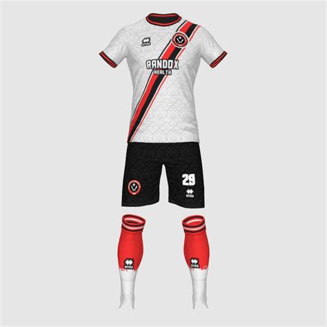 Sheff Utd Sash Away 23/24 - PES Master Kit Creator Showcase