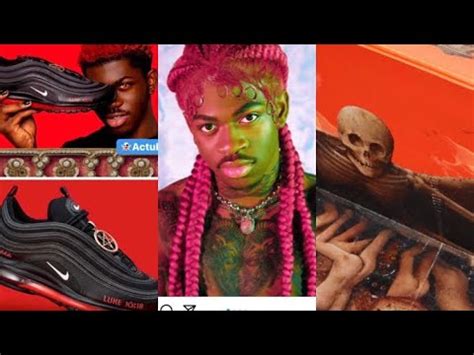 Lil Nas X et #Nike air max 97‘´Sataniques’´ aux États-unis 🇺🇸 scandales - YouTube