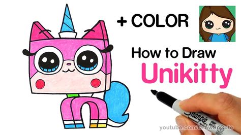 How to Draw Unikitty Easy - YouTube