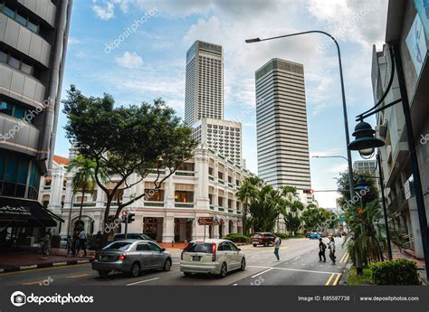 Singapore July 2023 Singapore City Center Sunny Weather Hdr Image ...