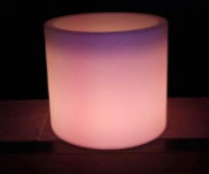 LED Small Round Ice Bucket - Lite It Up Events