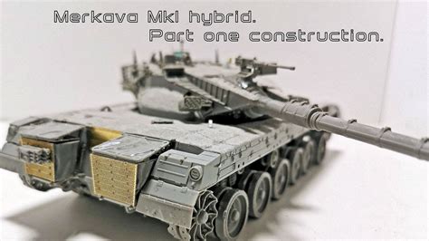 Takom Merkava Mk1 hybrid build video. - YouTube