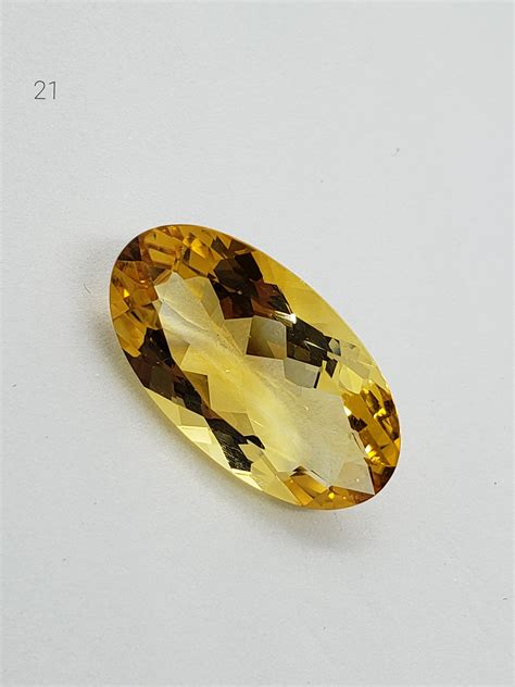 100% Natural Yellow Topaz Citrine 13 Carats - Etsy UK