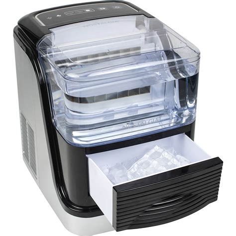 Best Buy: Nostalgia 33-Lb. Large Capacity Automatic Clear Cube Ice Maker ICMCC33