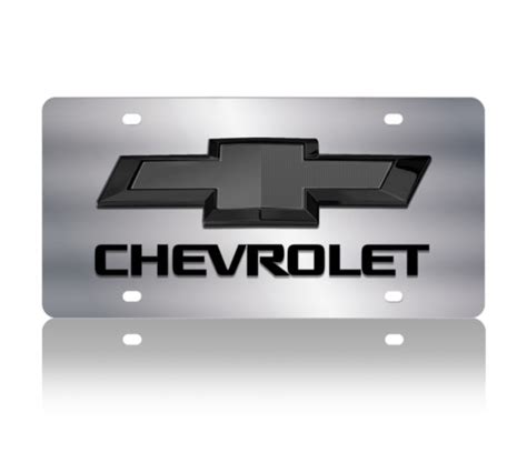 Chevrolet Bow-tie License Plate | Dale Earnhardt Chevrolet Store