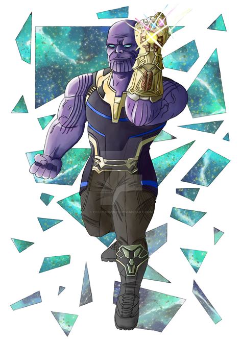 Thanos fan art by Efffyzombie2 on DeviantArt