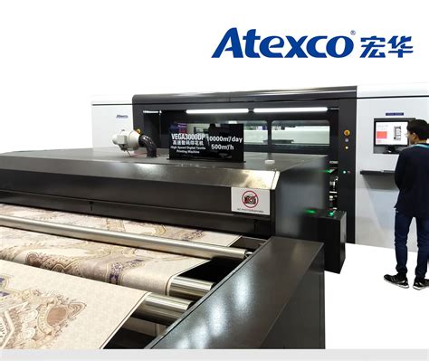 Atexco industrial High Speed Digital Direct Inkjet Textile Printing Equipment for Brazil Market ...