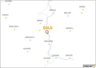 Gulu (China) map - nona.net