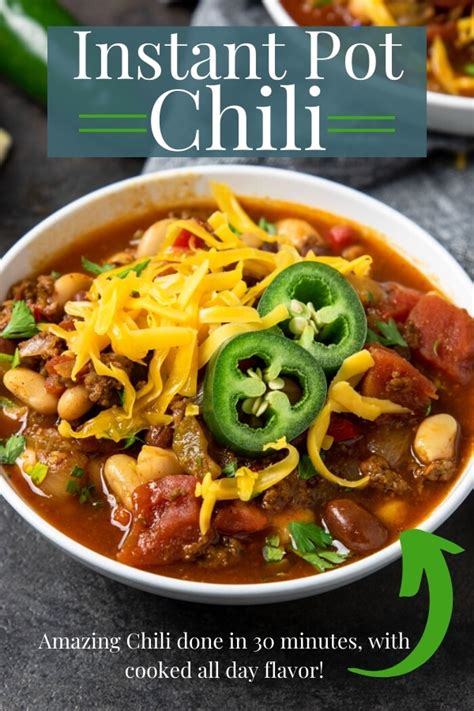 Damn Good Instant Pot Chili Recipe - Mom's Dinner