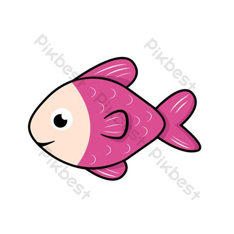 Pink Fish Vector Images PNG Images | PSD Free Download - Pikbest