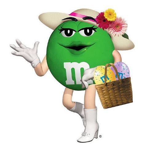 Green M & M my favorite character | M & M's Mmmmm | Pinterest