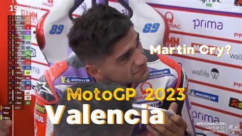 Jorge Martin Cry After Crash - [Valencia Motogp 2023] - YouTube