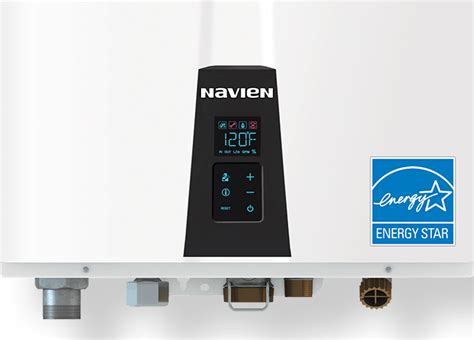 Navien NPE-240a tankless water heater controls - Home Buying Checklist