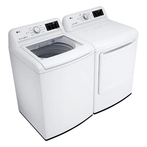 Shop LG High Efficiency-Top Load Washer & Gas Dryer Set at Lowes.com