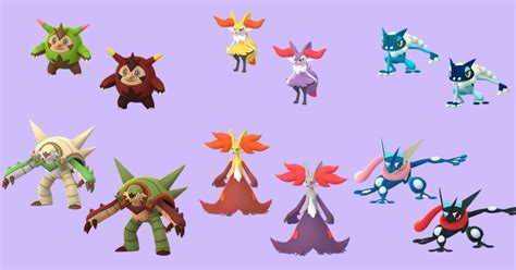 Shiny Pokemon X And Y Starters