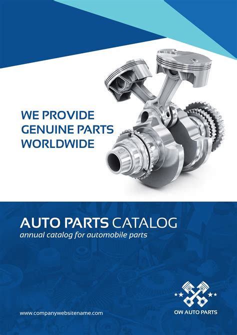 Auto parts catalog brochure template by OWPictures - Issuu