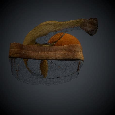 3D Banana Bread Model - TurboSquid 1437520