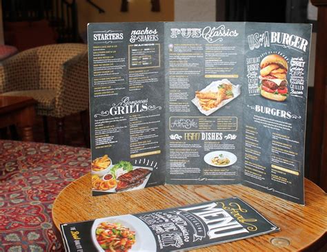 Menu at The Globe Inn pub & bar, Porthcawl