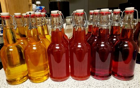 Just bottled first batches! : mead