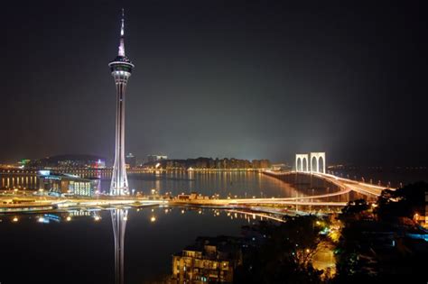 Macau Tower Night View