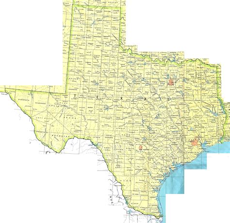 Texas Base Map