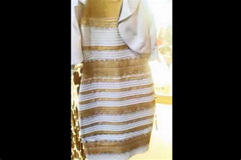 This Dress is Blue and Black, Right? What Colors do You See?