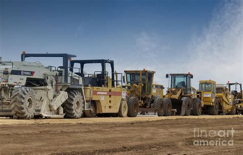 Highway Construction Equipment Photograph by Ella Kaye Dickey