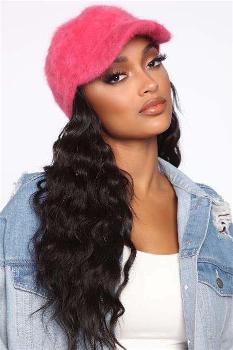 Powerful Fuzzy Cabbie Hat - Fuchsia | Fashion Nova, Accessories | Fashion Nova