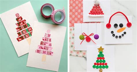 7 Ide DIY Kartu Ucapan Selamat Natal, Yuk Buat Bersama Anak!