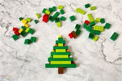 How to Build a LEGO Christmas Tree | Mombrite