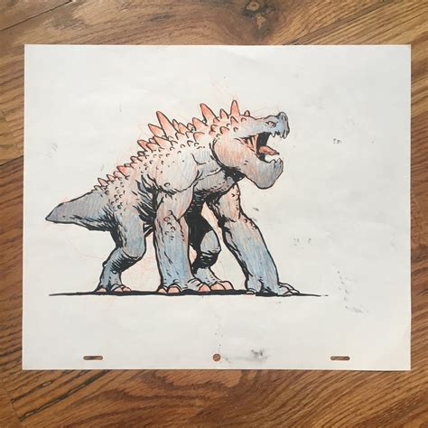 Kaiju 04 - Original Art – Shop - MrJakeParker.com