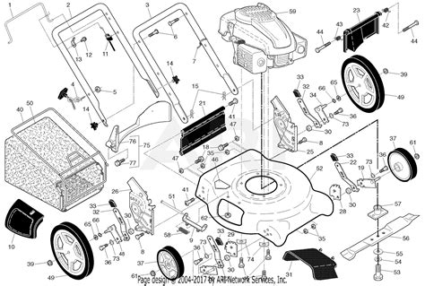 Honda Lawn Mower Parts Diagrams