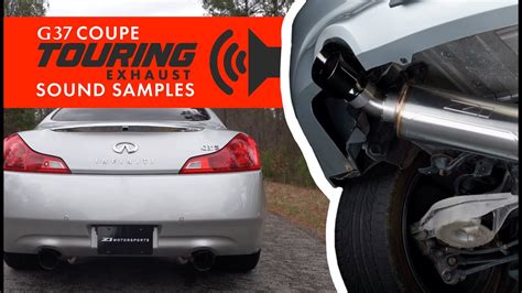 Z1 G37 Touring Exhaust Sound Sample - YouTube