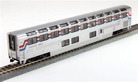 Kato 35-6062 HO Scale Amtrak Superliner Lounge - Phase III #33010 – Trainz