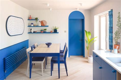 This Bold Blue Kitchen Taught Us a Reno Shortcut: Invert the Color Palette | Kitchen renovation ...