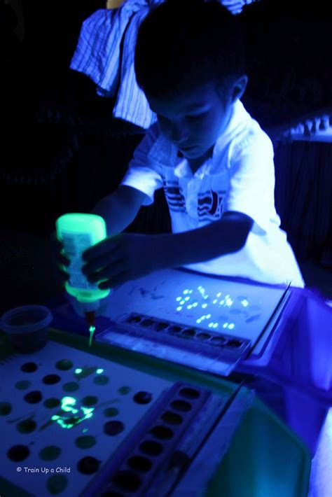 Homemade Glowing Paint ~ Learn Play Imagine