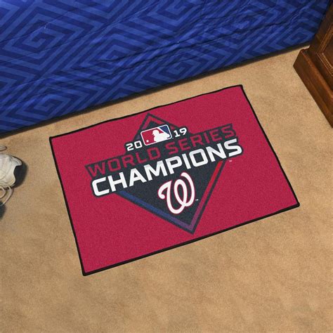 Washington Nationals 2019 World Series Champions Starter Mat