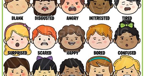 Emotions Clipart For Kids