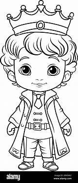 Prince Coloring Pages For Kids Coloring sketch template